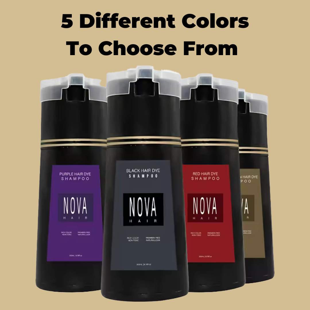 Nova Hair Grey Hair Dye Shampoo