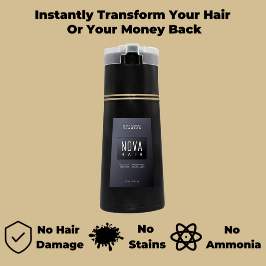 Nova Hair Grey Hair Dye Shampoo
